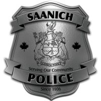 Photo of the Saanich police badge